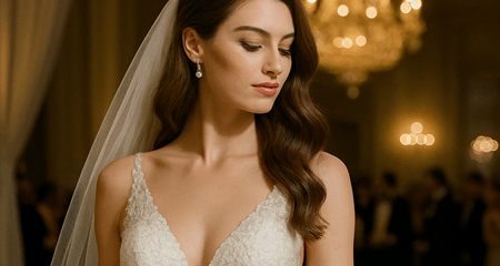 glamBOT at a wedding