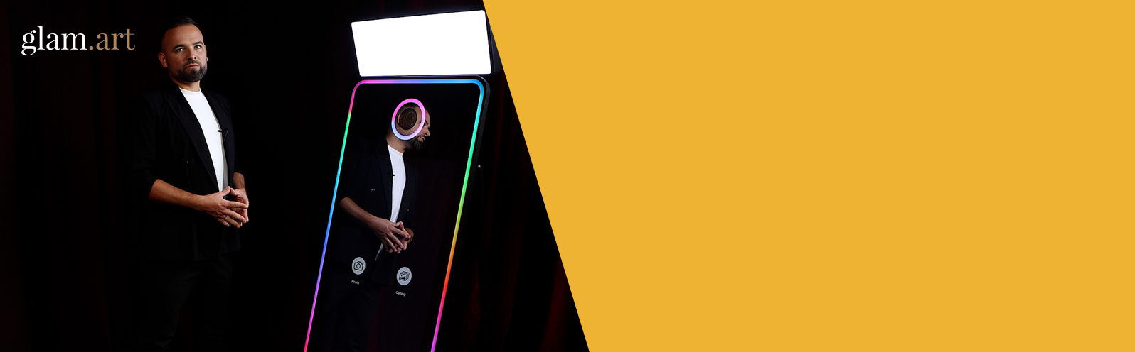 Slim photo mirror AI